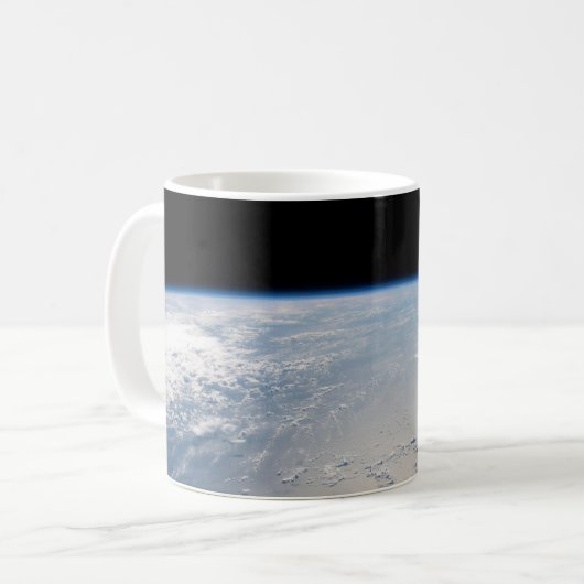 太平洋沖の夕暮れ周辺の雲 コーヒーマグカップ (正面左)