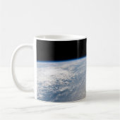 太平洋沖の夕暮れ周辺の雲 コーヒーマグカップ (左)