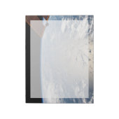 太平洋沖の夕暮れ周辺の雲 ノートパッド (回転)