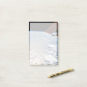 太平洋沖の夕暮れ周辺の雲 ポストイット (デスク上)