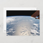 太平洋沖の夕暮れ周辺の雲 ポストカード (正面/裏面)