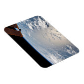 太平洋沖の夕暮れ周辺の雲 マグネット (右側)