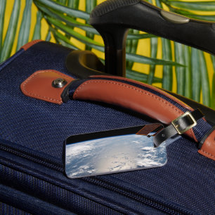 太平洋沖の夕暮れ周辺の雲 ラゲッジタグ