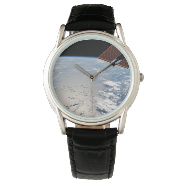 太平洋沖の夕暮れ周辺の雲 腕時計 (正面)