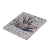 太平洋沖の海 タイル (側面)