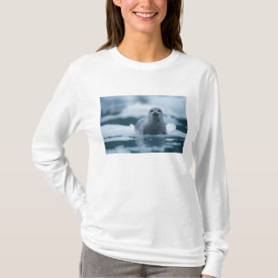 太平洋沿岸のアザラシ, Phoca vitulina richardsi Tシャツ