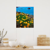 太平洋沿岸のケシ類 ポスター (キッチン)