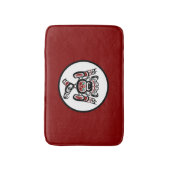 太平洋沿岸のKaiganiの北西雷鳥 バスマット (正面縦)