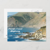 太平洋沿岸道路 ポストカード (正面/裏面)