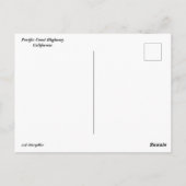 太平洋沿岸道路 ポストカード (裏面)