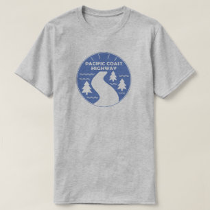 太平洋沿岸道路 Tシャツ