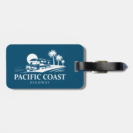 太平洋沿岸高速道路娯楽車両 ラゲッジタグ (裏面横)