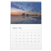 太平洋沿岸2016年-シールおよびScenics カレンダー (2月 2026)