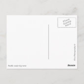 太平洋海の大波がタヒチで発生 ポストカード (裏面)