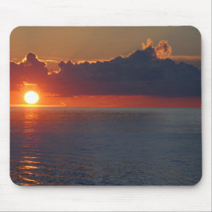 太平洋海サンセットマウスパッド マウスパッド
