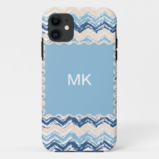 太平洋海シボロンパターン Case-Mate iPhoneケース (裏面)