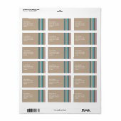 太平洋海ストライプ ラベル (フルシート)