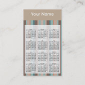 太平洋海ストライプ 名刺 (裏面)