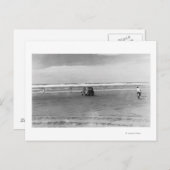 太平洋海ビーチシーン写真 ポストカード (正面/裏面)