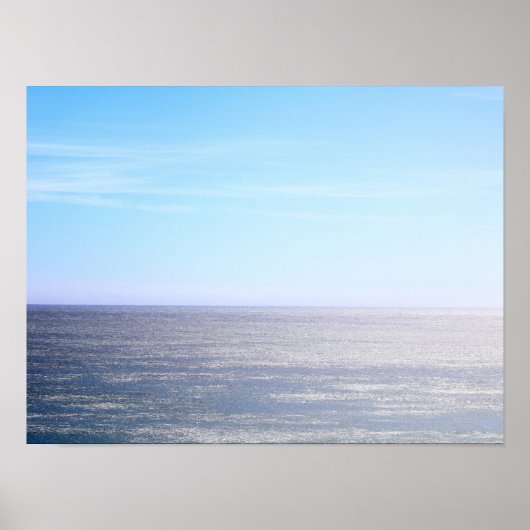 太平洋海ホライズンカラー16x20 ポスター (正面)