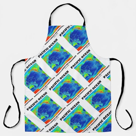 太平洋海世界最大のエアコン エプロン (正面)