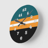 太平洋海事時計 ラウンド壁時計 (傾斜)