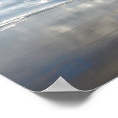 太平洋海反射 – 感動的引用文 ポスター (角)