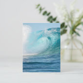 太平洋海大波破壊縦葉書 ポストカード (スタンド正面)