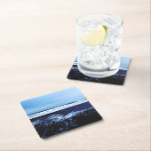 太平洋海景 スクエアペーパーコースター (インサイチュ)