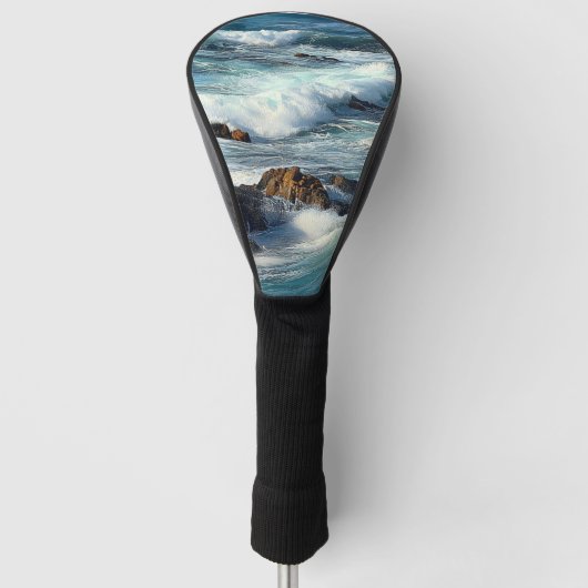 太平洋海波 ゴルフヘッドカバー (正面)