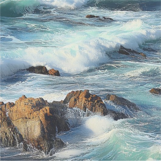 太平洋海波 シール (正面)