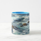 太平洋海波 マグカップ (中央)