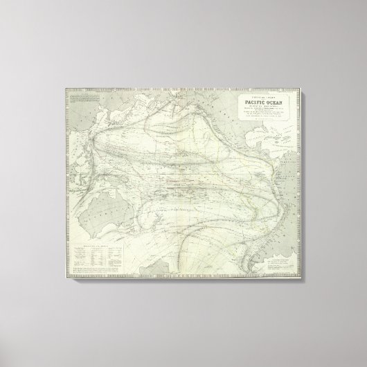 太平洋海7 キャンバスプリント (正面)