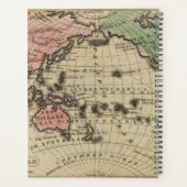 太平洋海，英国諸島 プランナー手帳 (裏面)