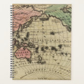 太平洋海，英国諸島 プランナー手帳 (正面)