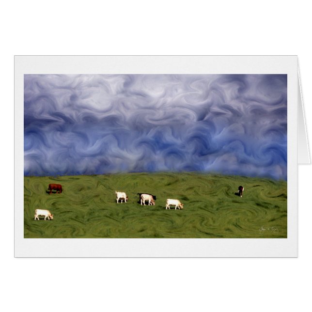 太平洋牛: カード (正面横)