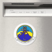 太平洋艦隊コンバットカメラグループラウンドマグネット マグネット (インサイチュ (食洗機))