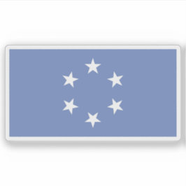 太平洋諸島国旗の信頼地域 シール