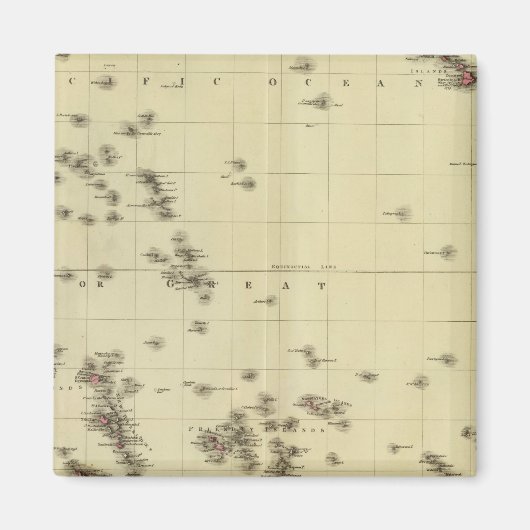 太平洋諸島 マグネット (正面)