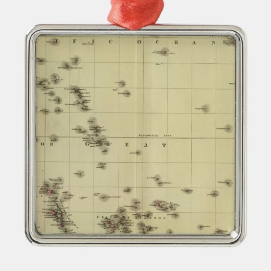 太平洋諸島 メタルオーナメント (正面)