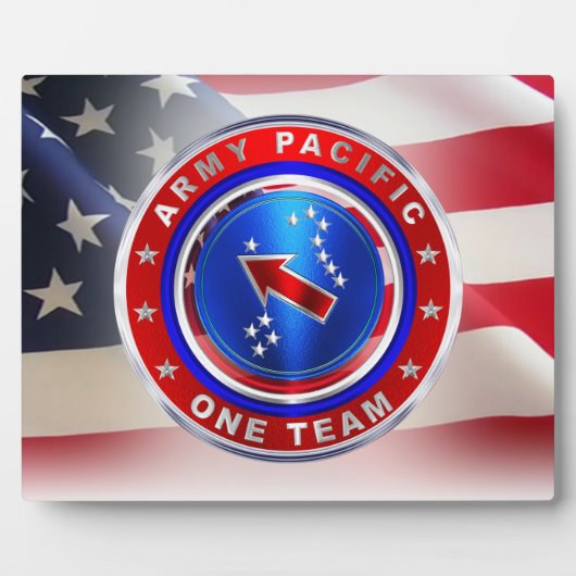 太平洋軍司令部退役軍人 フォトプラーク (正面)