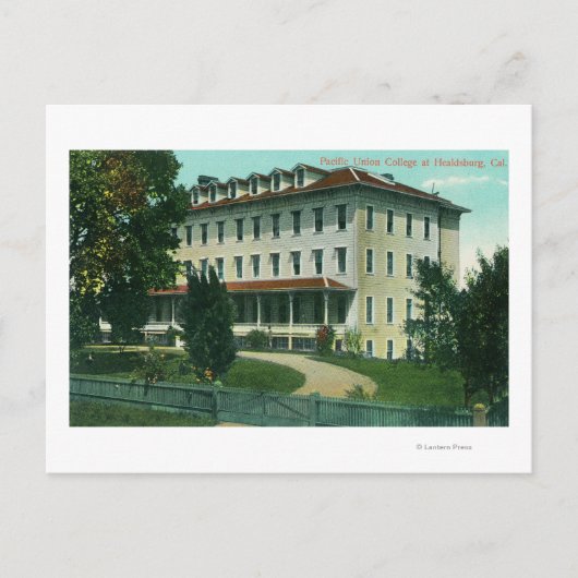 太平洋連合大学の外観 ポストカード (正面)