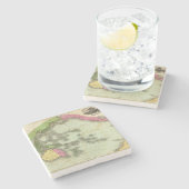 太平洋6 ストーンコースター (横)