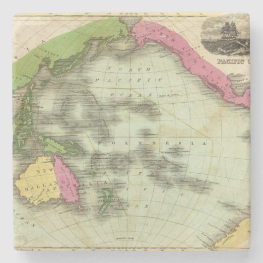 太平洋6 ストーンコースター (正面)