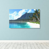 太平洋 キャンバスプリント (インサイチュ (ウッドフロア))