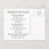 太平洋；住所の変更 案内ポストカード (裏面)