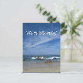 太平洋；住所の変更 案内ポストカード (スタンド正面)