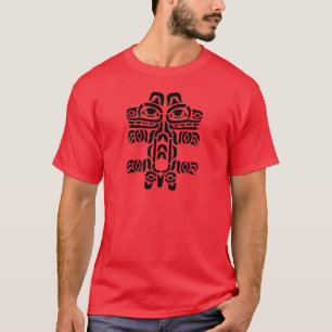 太平洋NWのインドのデザイン Tシャツ