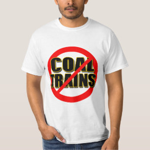 太平洋NWの石炭の列車を拒否して下さい Tシャツ