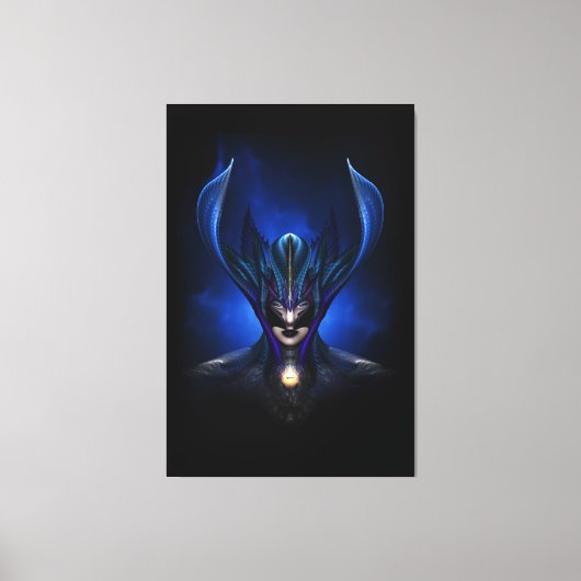 太忠山サイシャドウブルーRB BLKキャンバス印刷 キャンバスプリント (正面)